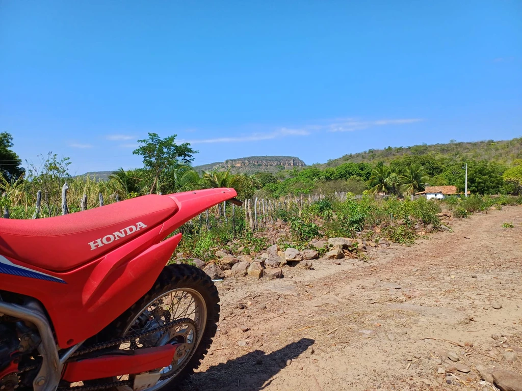 Equipe do levantamento da prova de enduro chega a Pedro II, no Piauí