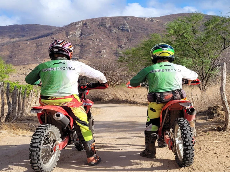 Levantamento técnico do enduro começa com mistura de estradão, serras e sertão